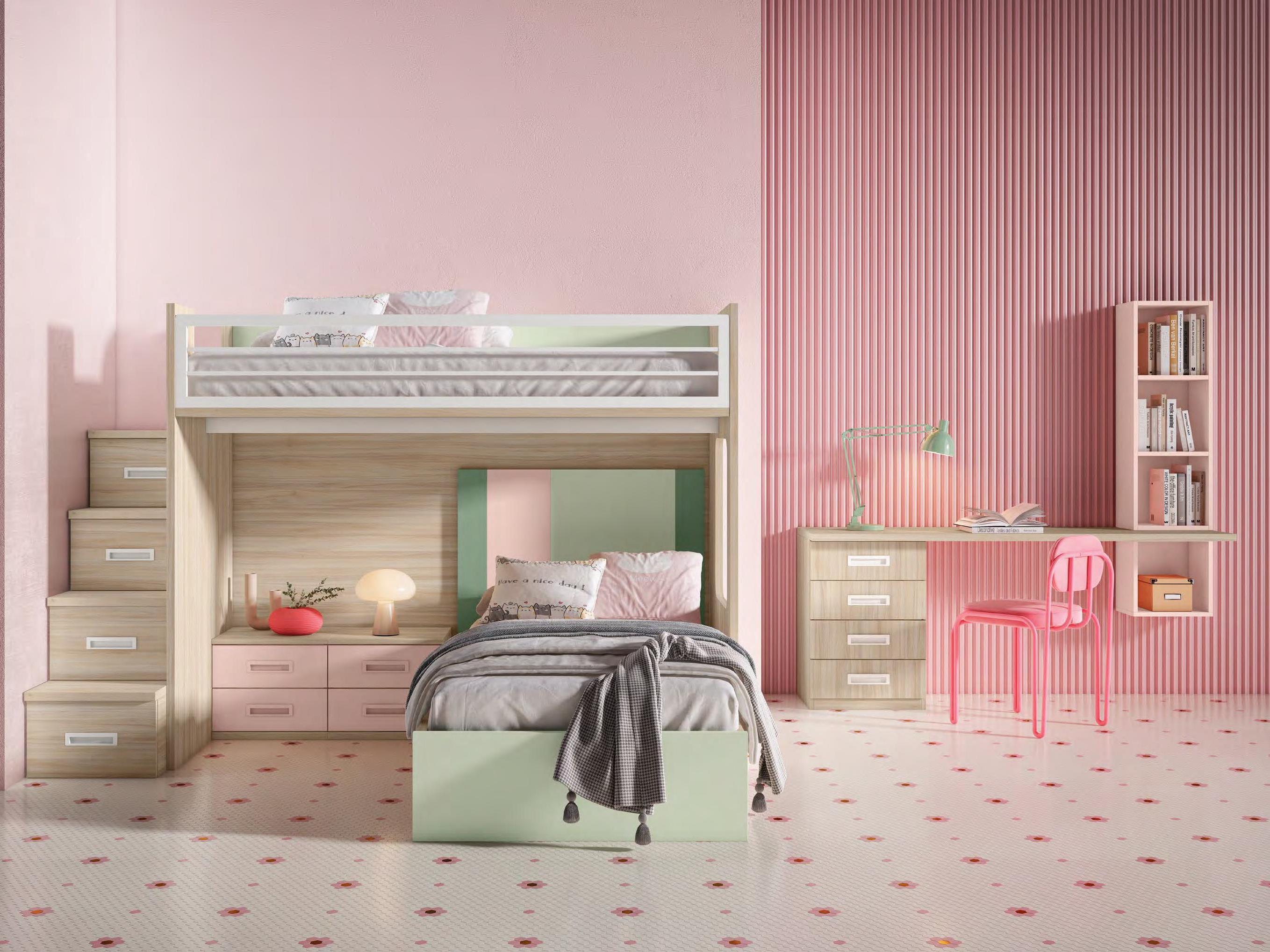 10653-50 Dormitorio Juvenil Modular 
